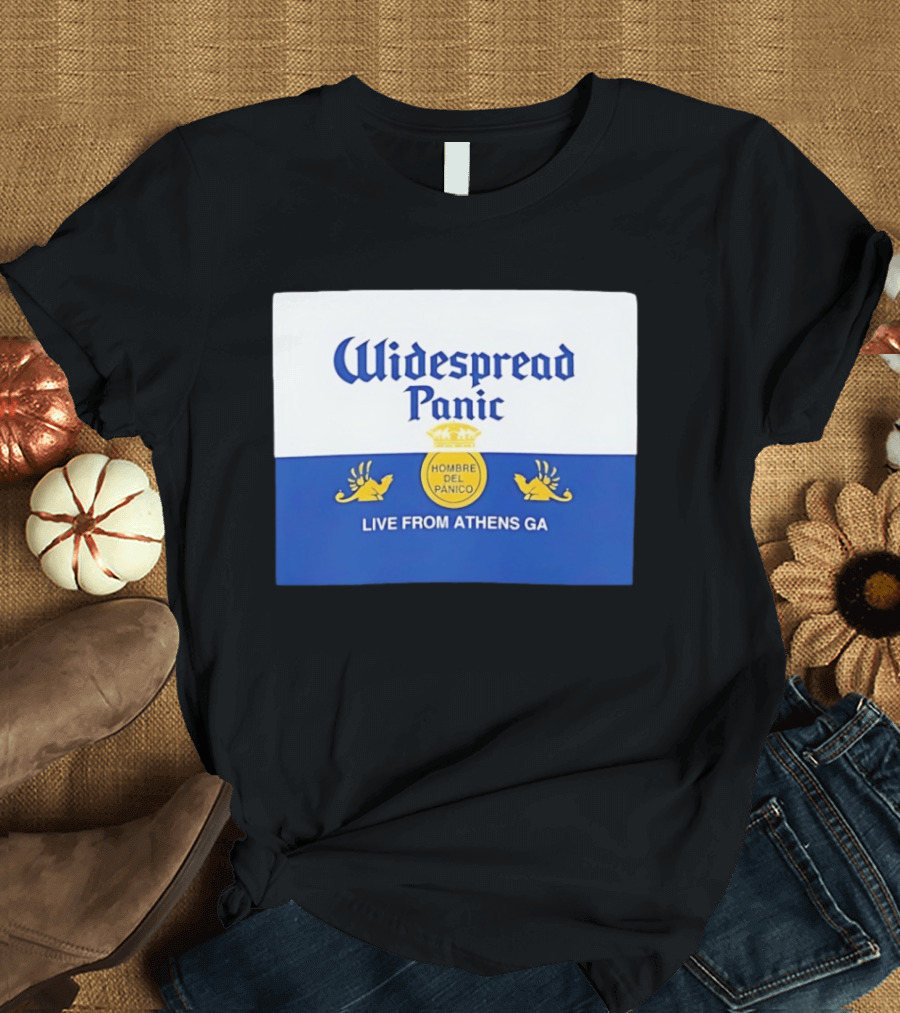 Widespread Panic Hombre Del Panico Live From Athens Ga T-Shirt
