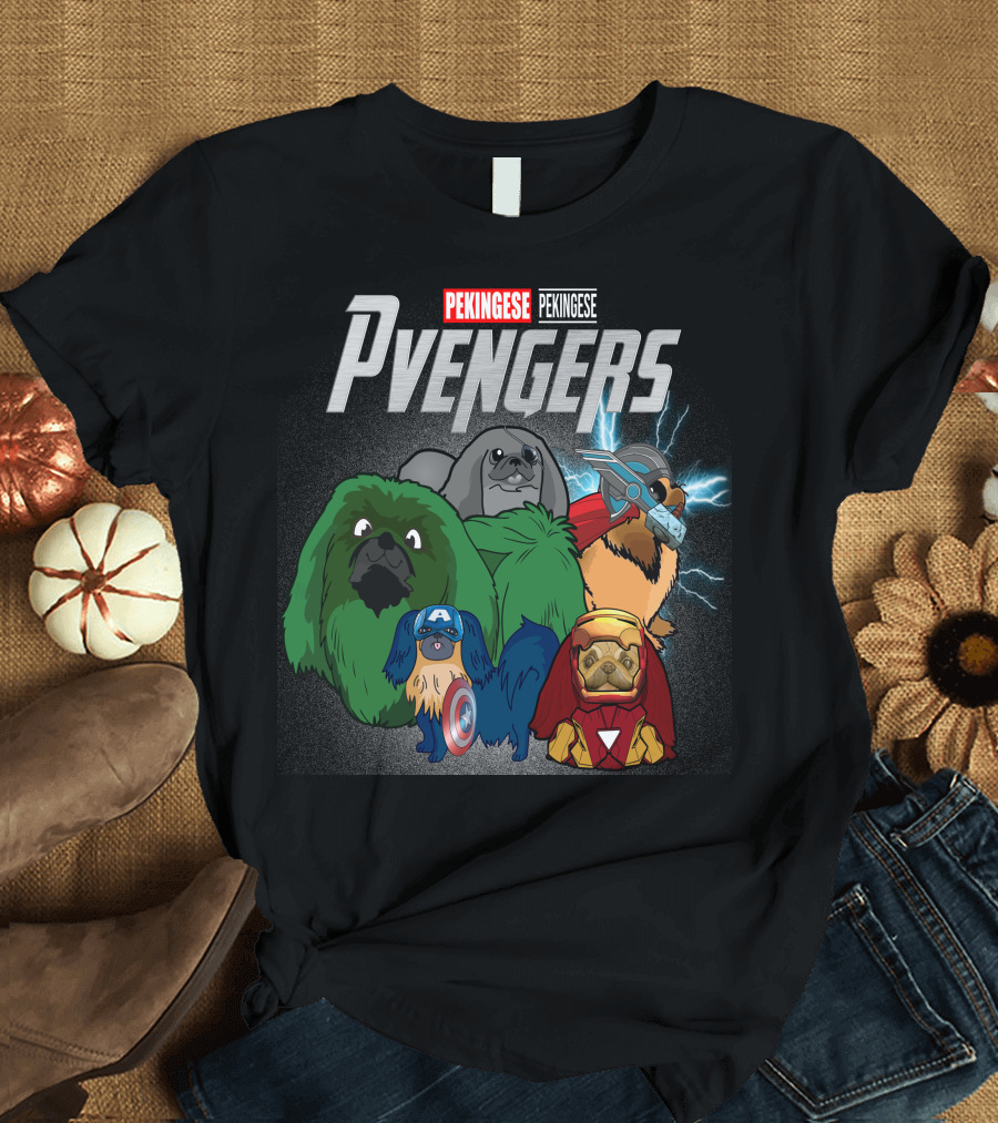 Pekingese Pyvengers T-Shirt