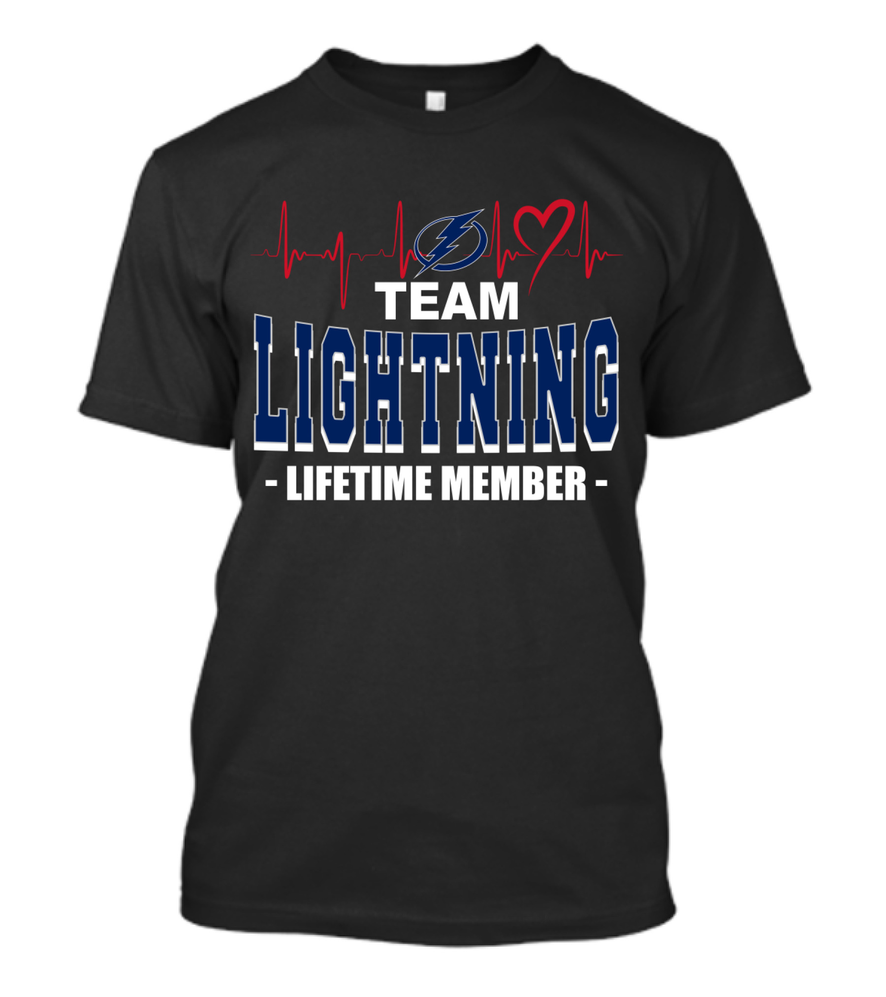 Team Lightning Lifetime Member Tampa Bay Lightning T-Shirt