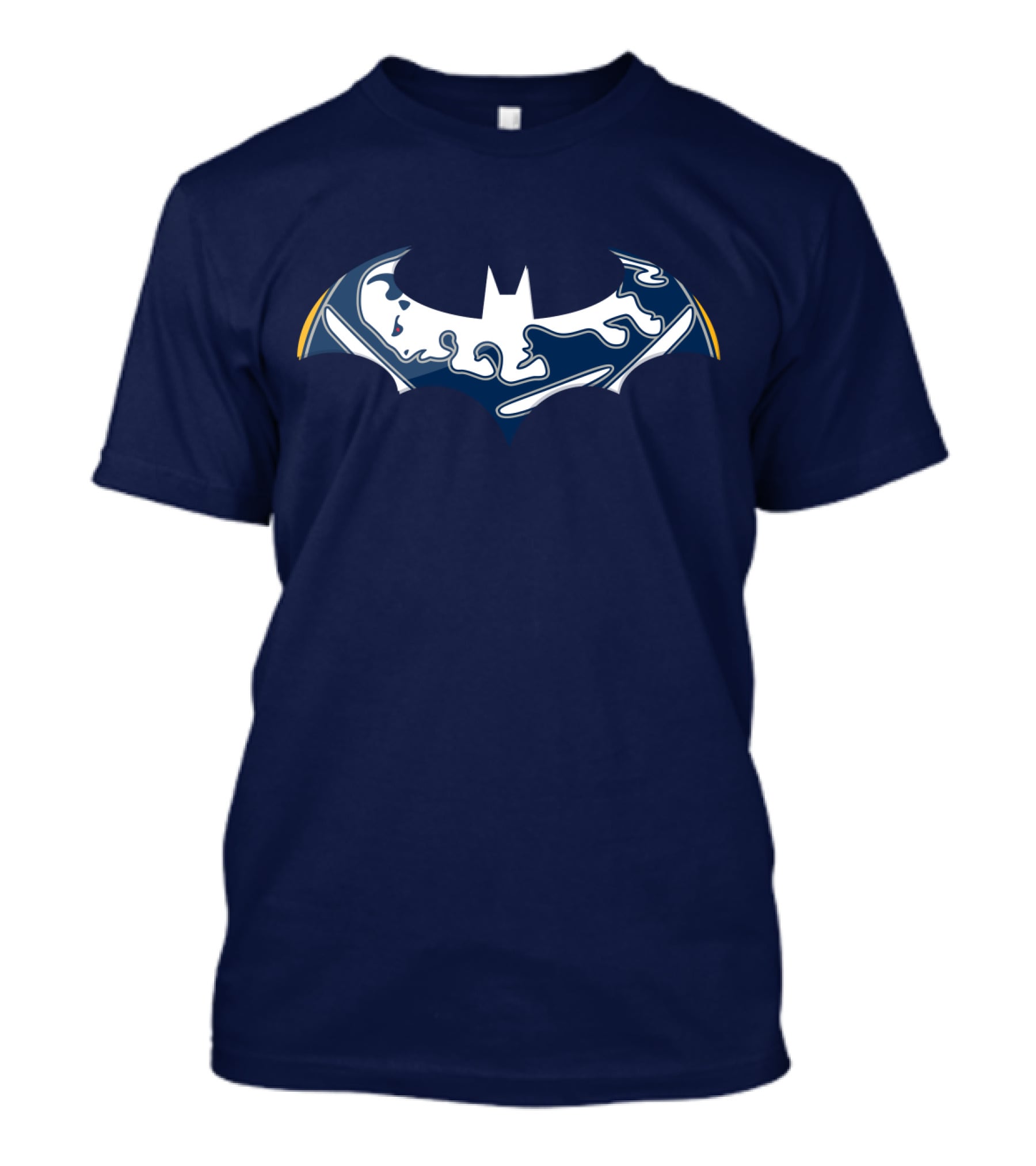 Buffalo Sabres Batman Logo Mashup T-Shirt