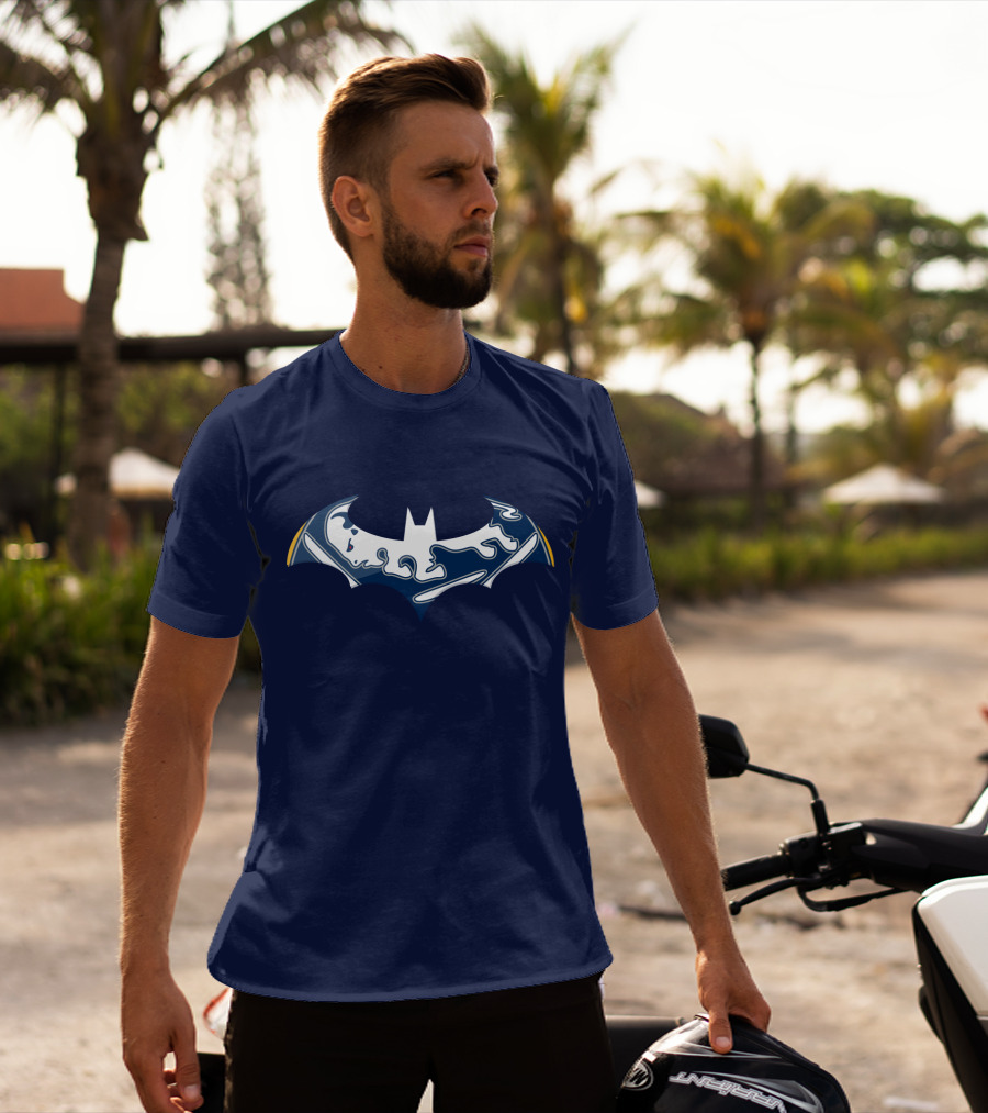Buffalo Sabres Batman Logo Mashup T-Shirt