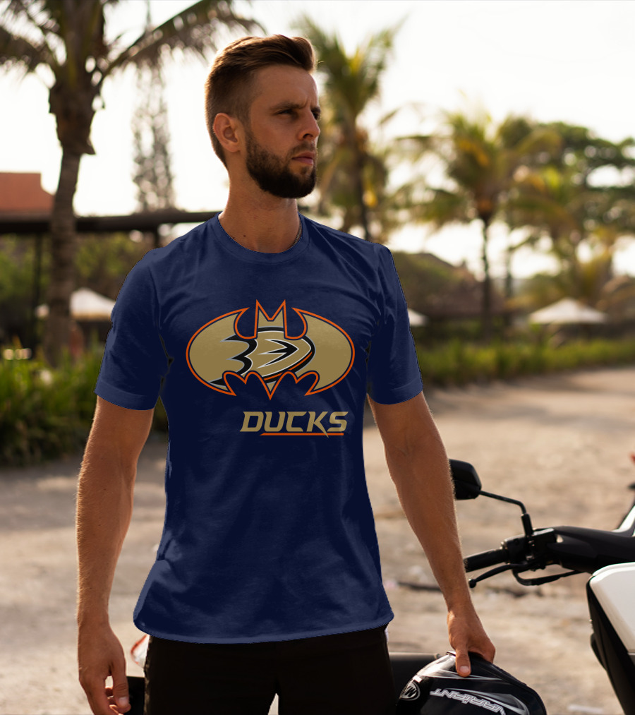 Anaheim Ducks Batman T-Shirt