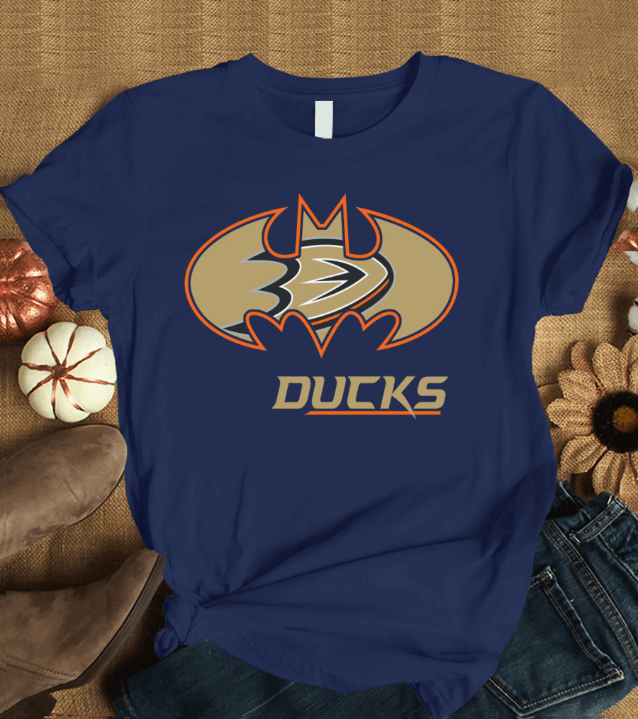 Anaheim Ducks Batman T-Shirt