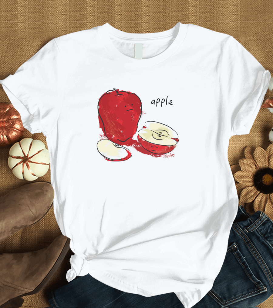 Apple Red Abstract 1373692 T-Shirt
