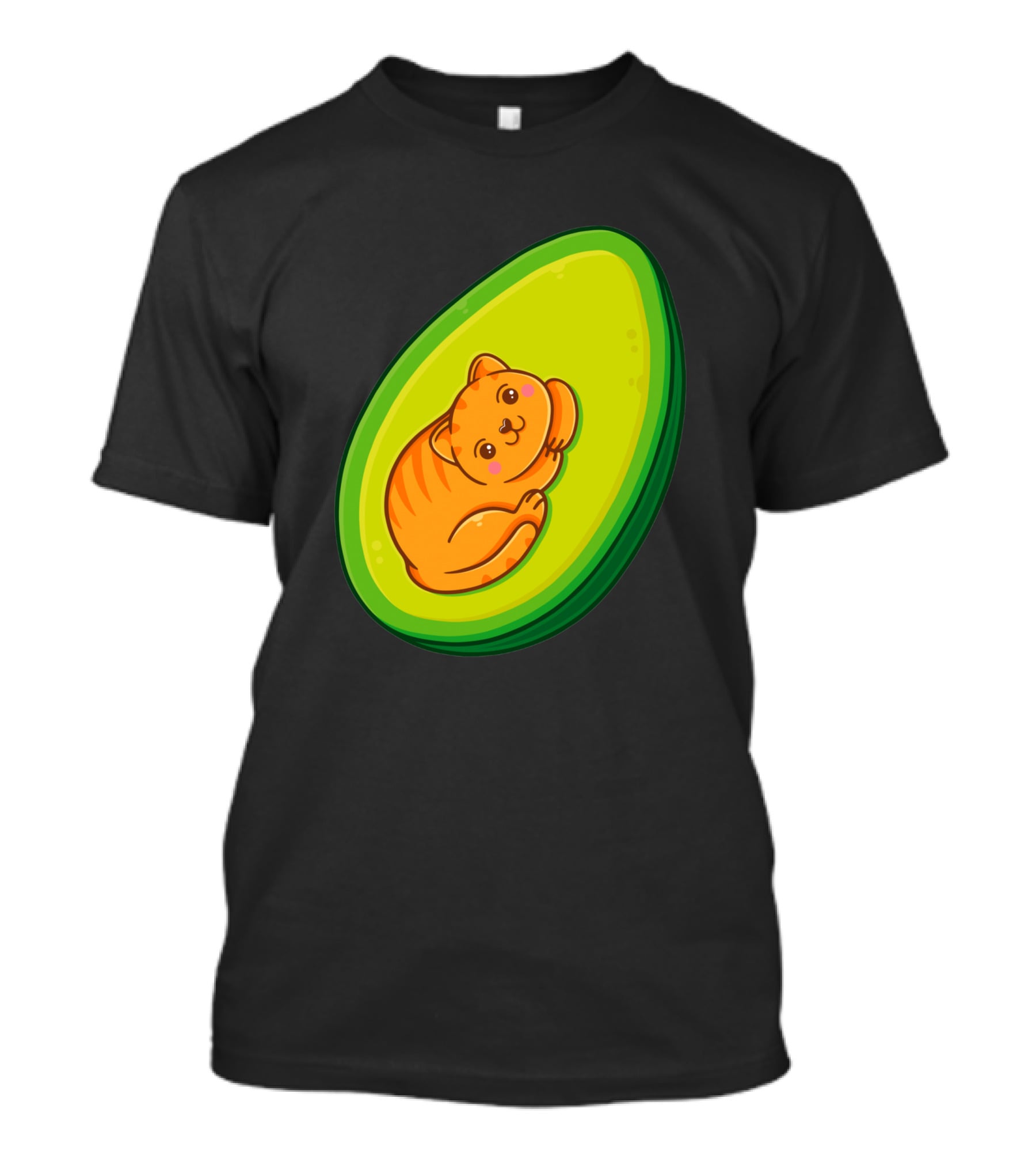 Avocato Cute Cat In Avocado 1635797 T-Shirt
