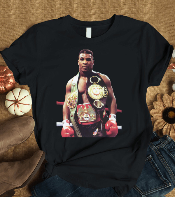T-Shirt: Mike Tyson Iron Mike Champion Boxing Legend T-Shirt Mike Tyson Iron Mike Champion Boxing Legend T-Shirt