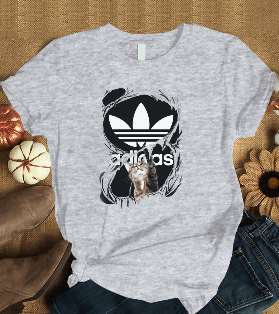 Trefoil Cat Scratch T-Shirt