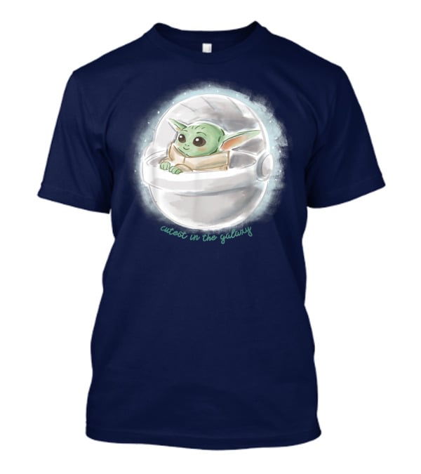 Star Wars The Mandalorian The Child Cutest In The Galaxy Floating Pod T-Shirt