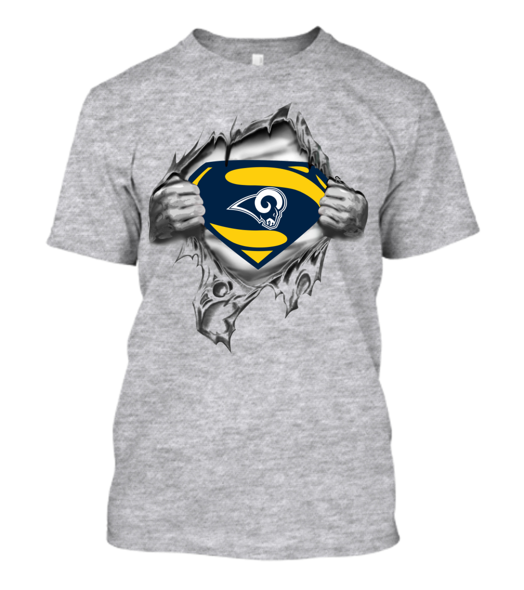 Super Los Angeles Rams Fan Symbol T-Shirt