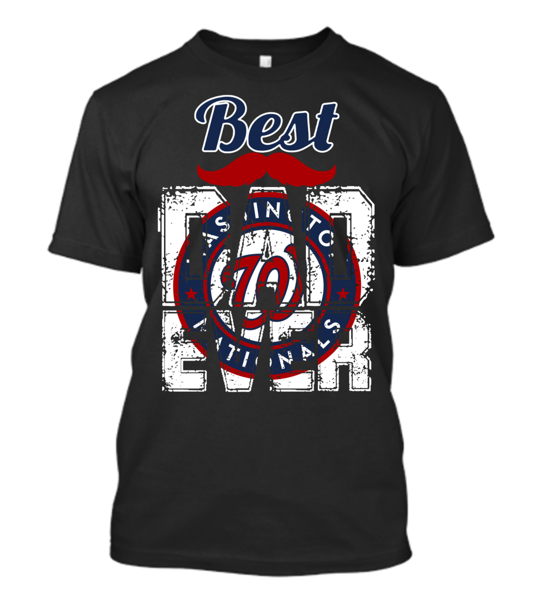 Best Washington Nationals Dad Ever T-Shirt