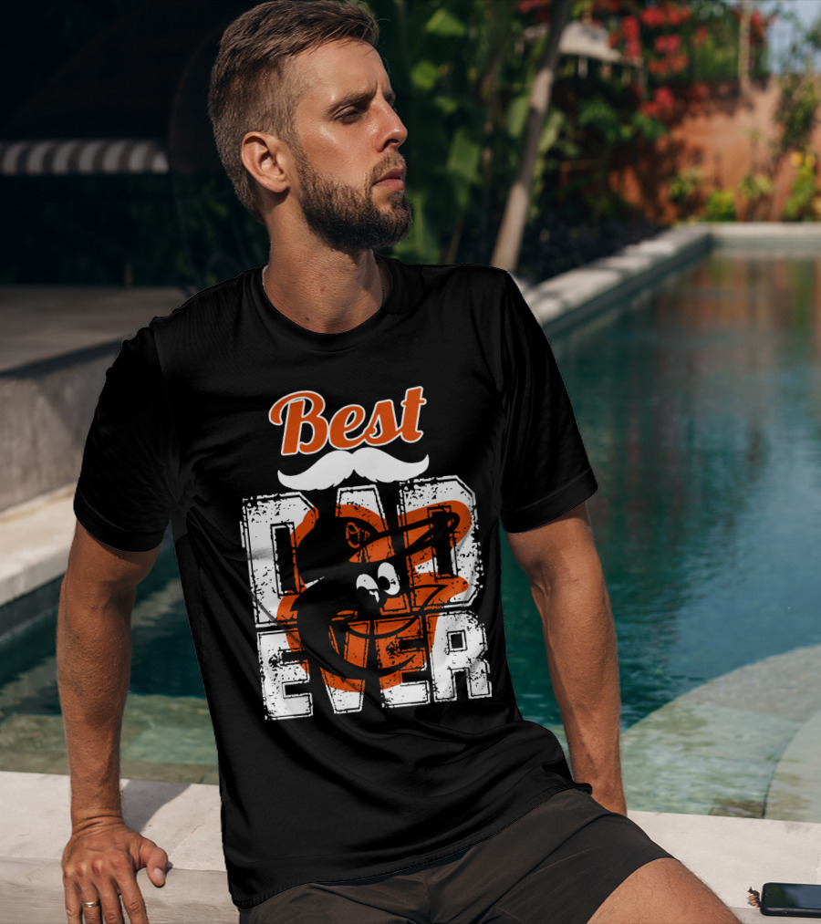 Best Dad Ever Orioles T-Shirt
