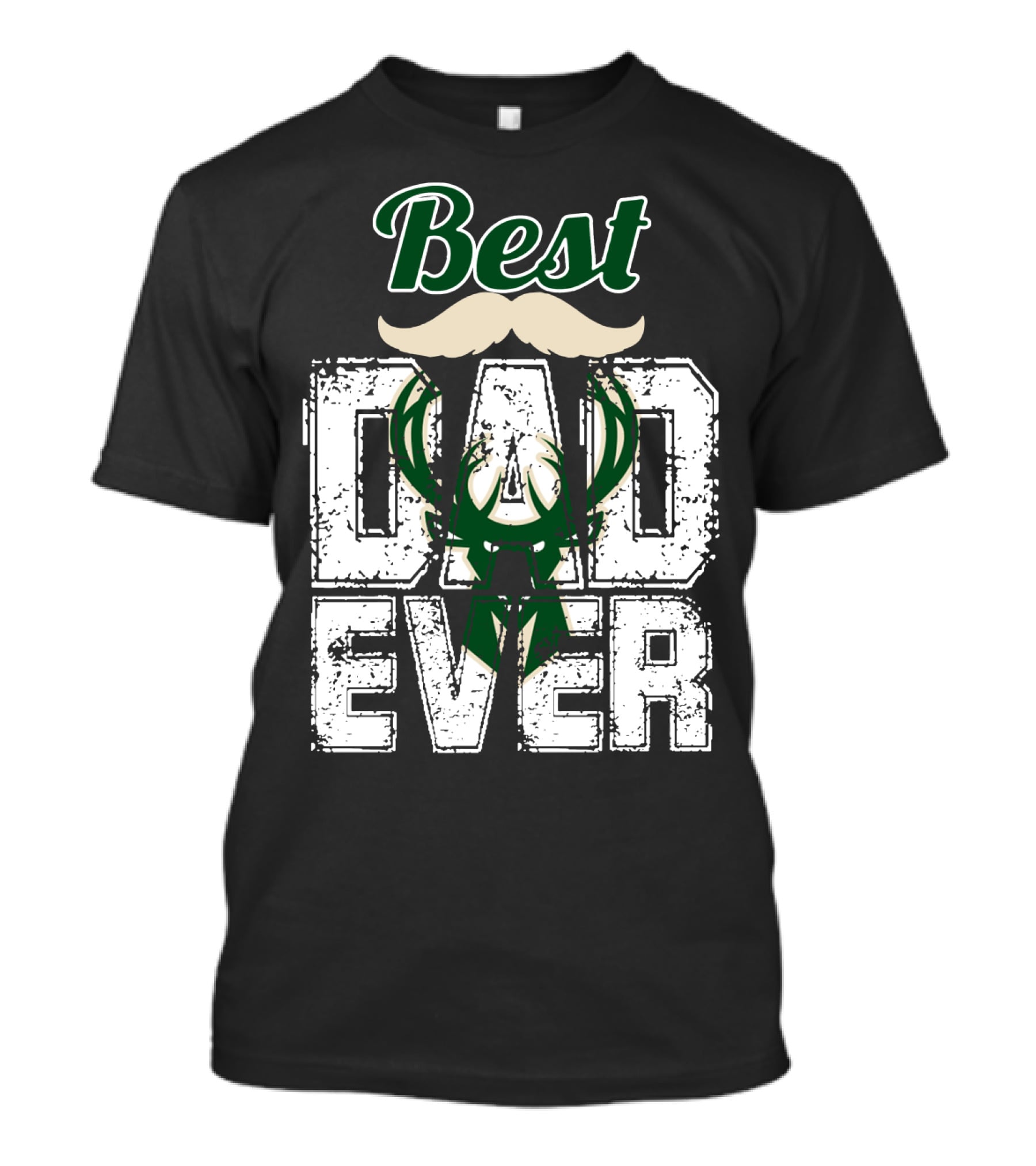 Best Dad Ever Bucks T-Shirt