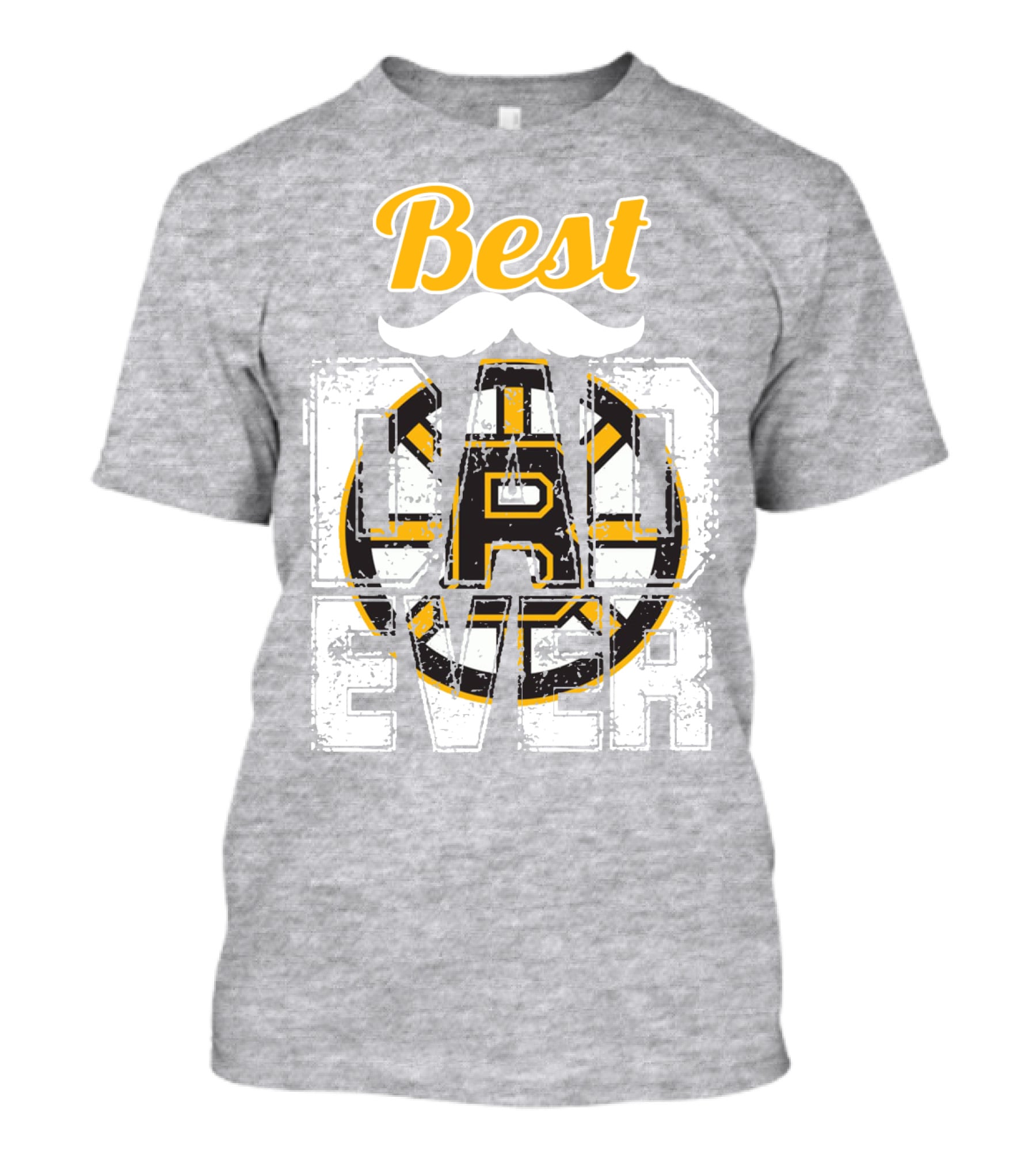 Best Dad Ever Bruins T-Shirt