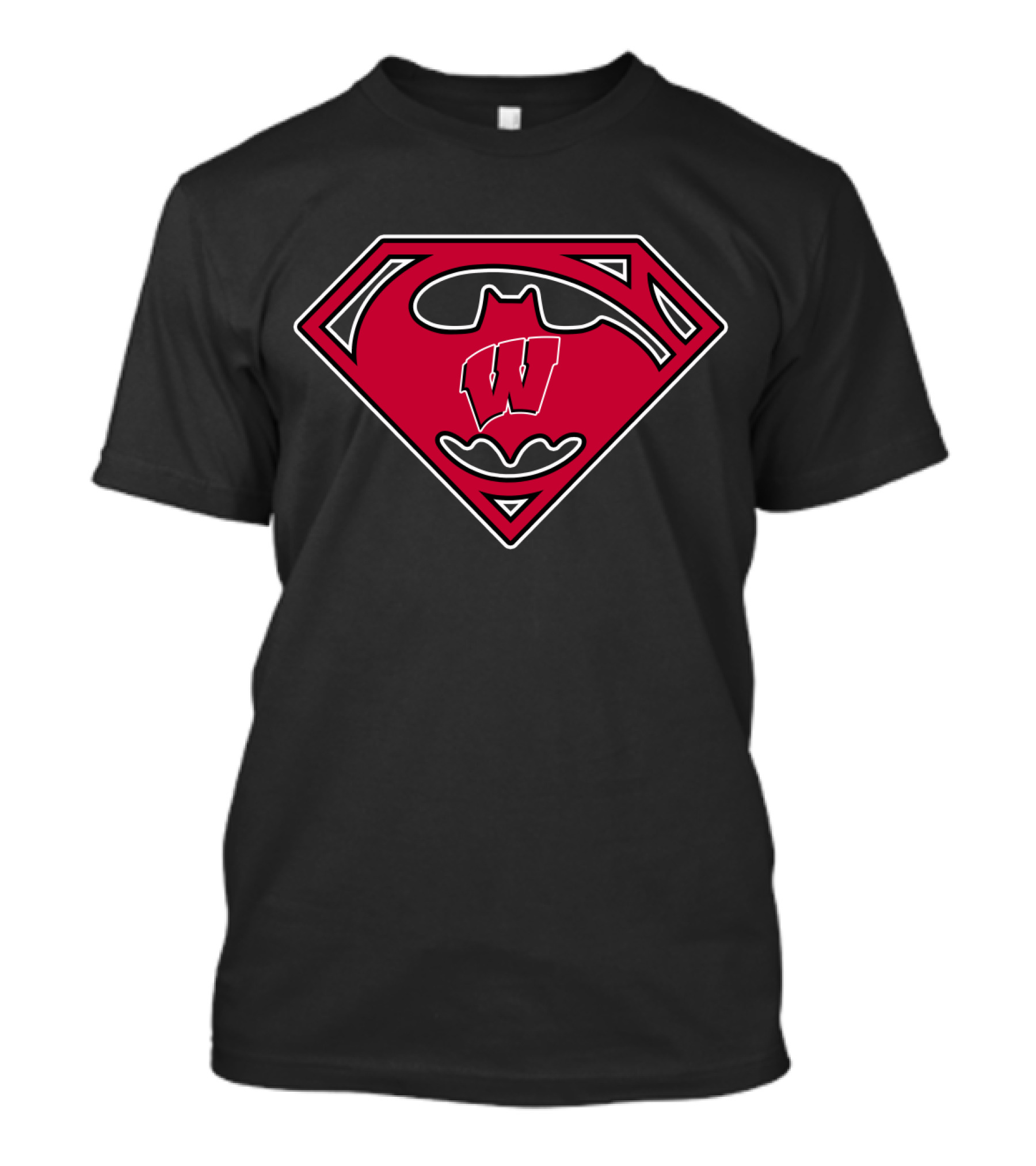 Wisconsin Badgers Superhero T-Shirt