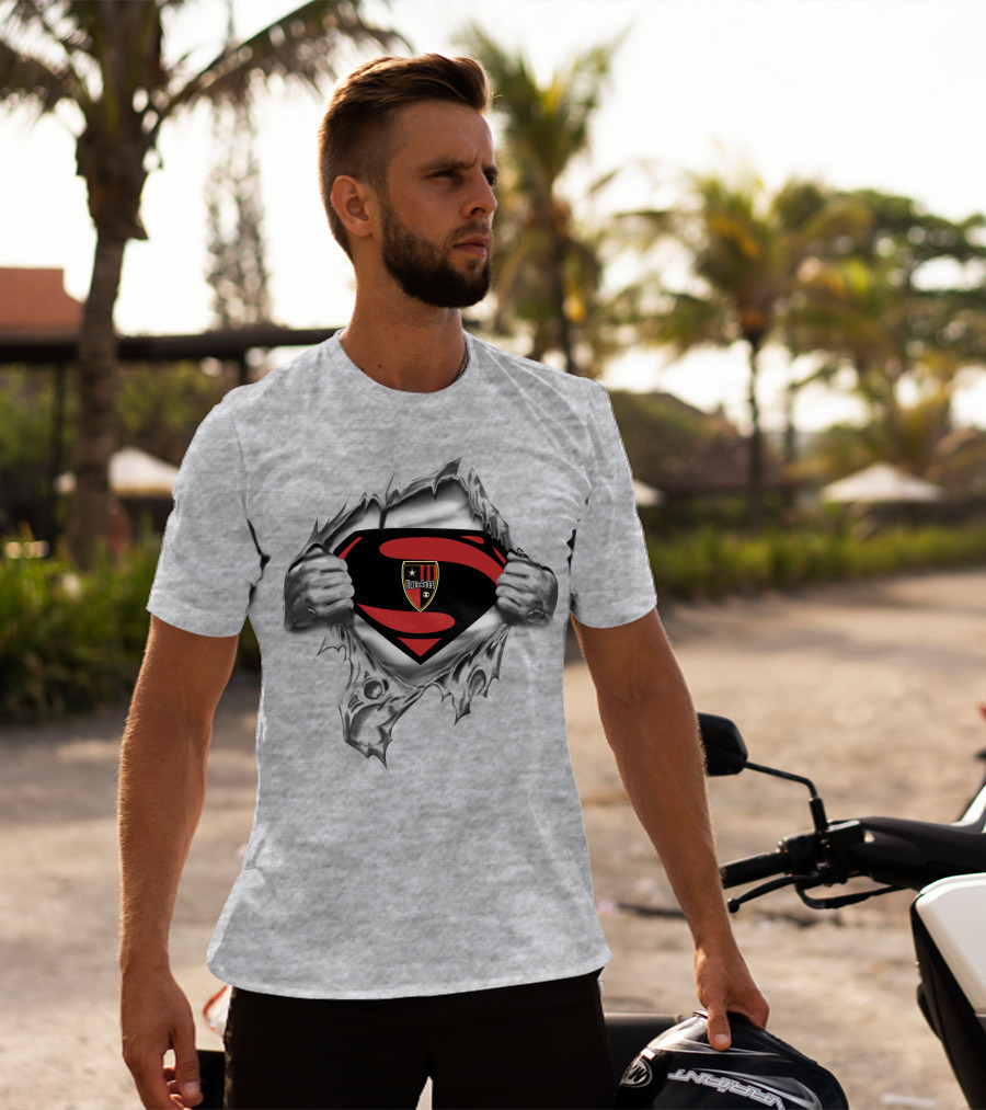 Metrostars Superman Logo With Shield 139 Jersey T-Shirt