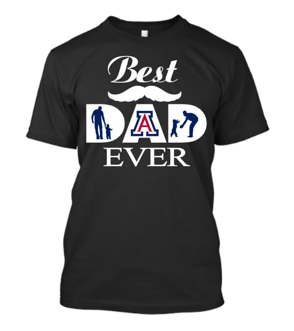 Best Dad Ever Arizona Wildcats 118 T-Shirt