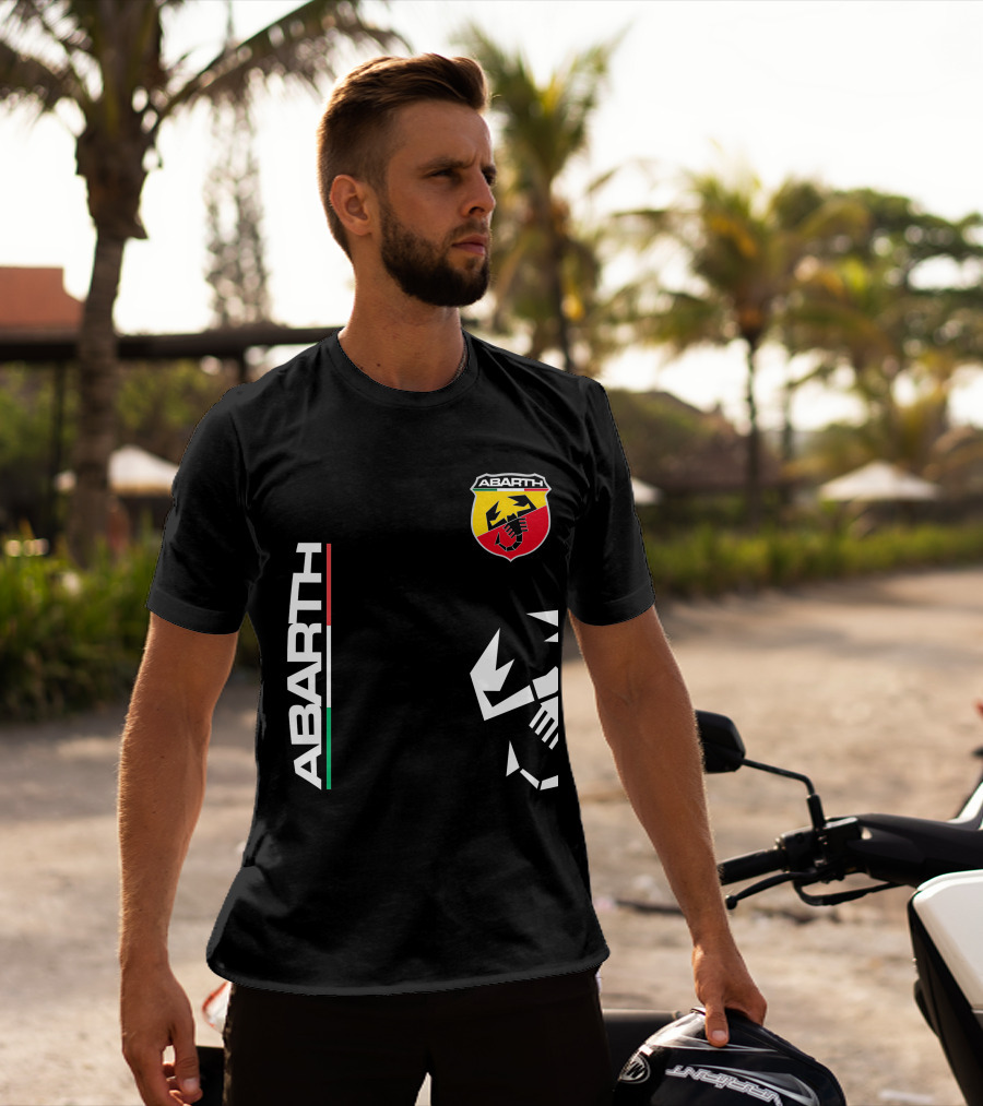 Abarth Scorpion Logo Tricolore T-Shirt