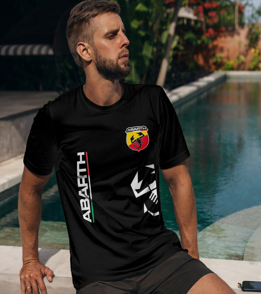 Abarth Scorpion Logo Tricolore T-Shirt