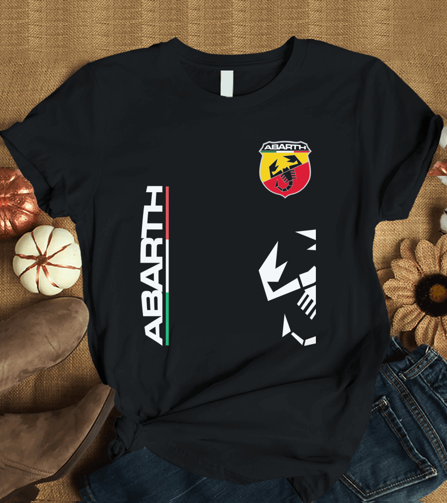 Abarth Scorpion Logo Tricolore T-Shirt