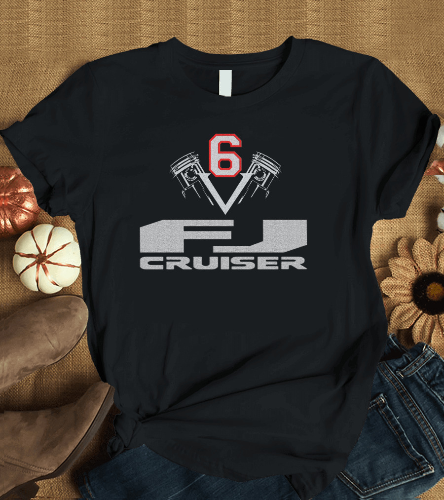FJ CRUISER V6 Piston Engine T-Shirt