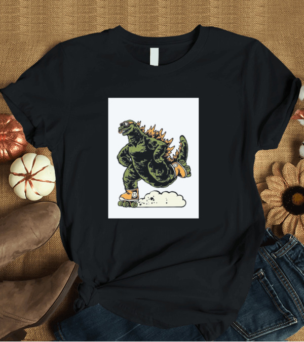 T-Shirt: Dyno Monster Roller Skates Adventure T-Shirt Dyno Monster Roller Skates Adventure T-Shirt