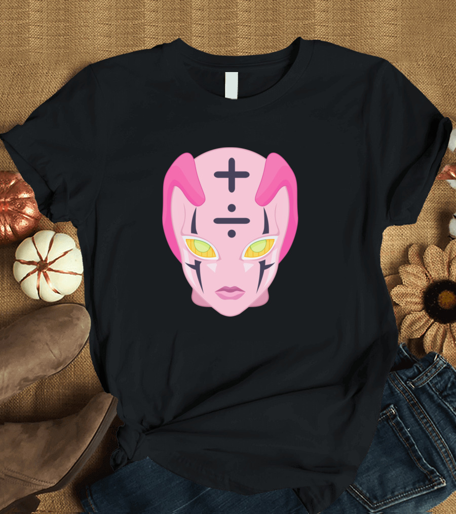 Trish Stand Spicy Girl Anime Icon Symbol Character T-Shirt