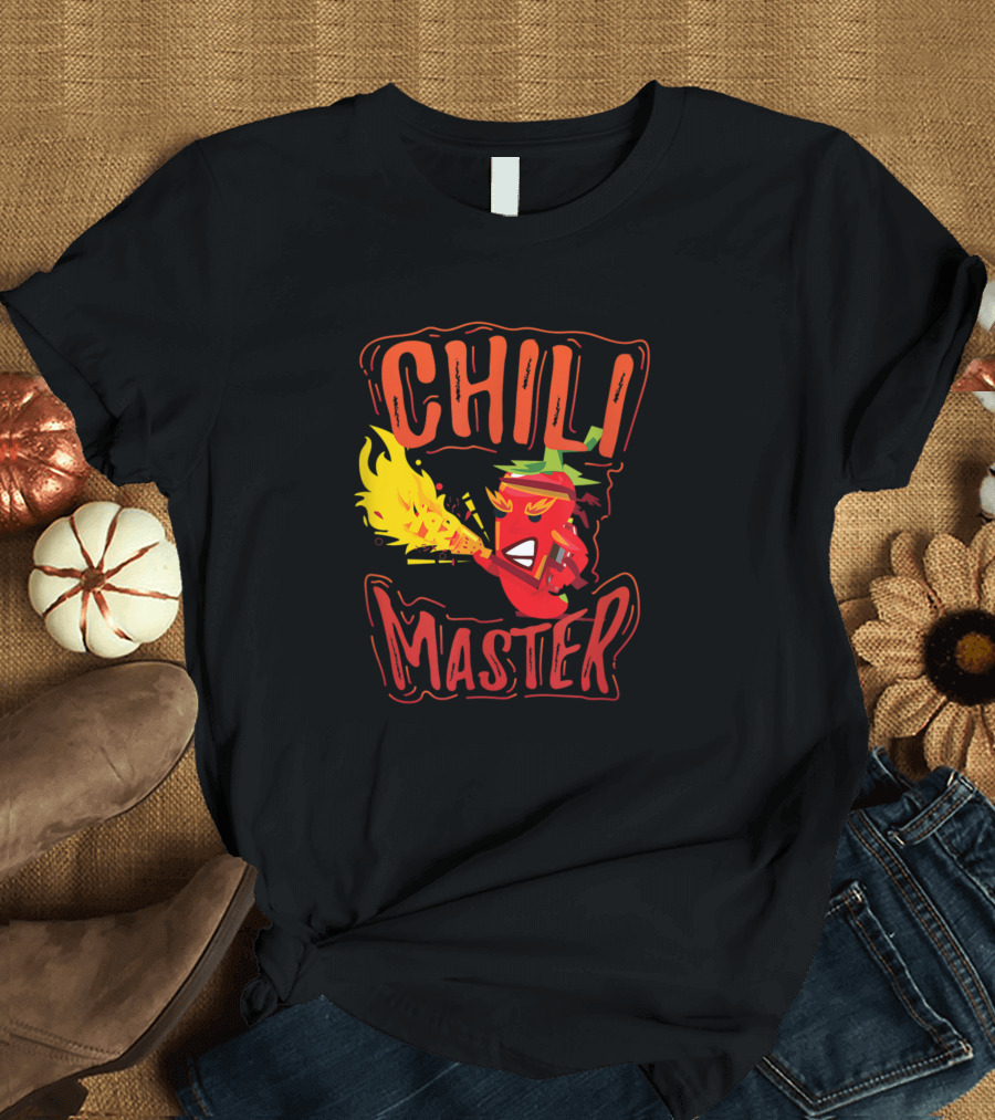 Chili Master Red Pepper Cook Off Contest T-Shirt