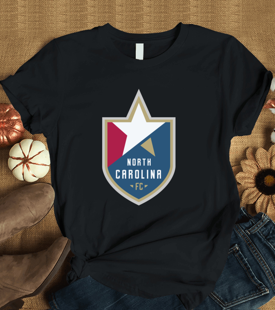 North Carolina FC Soccer Club Emblem T-Shirt
