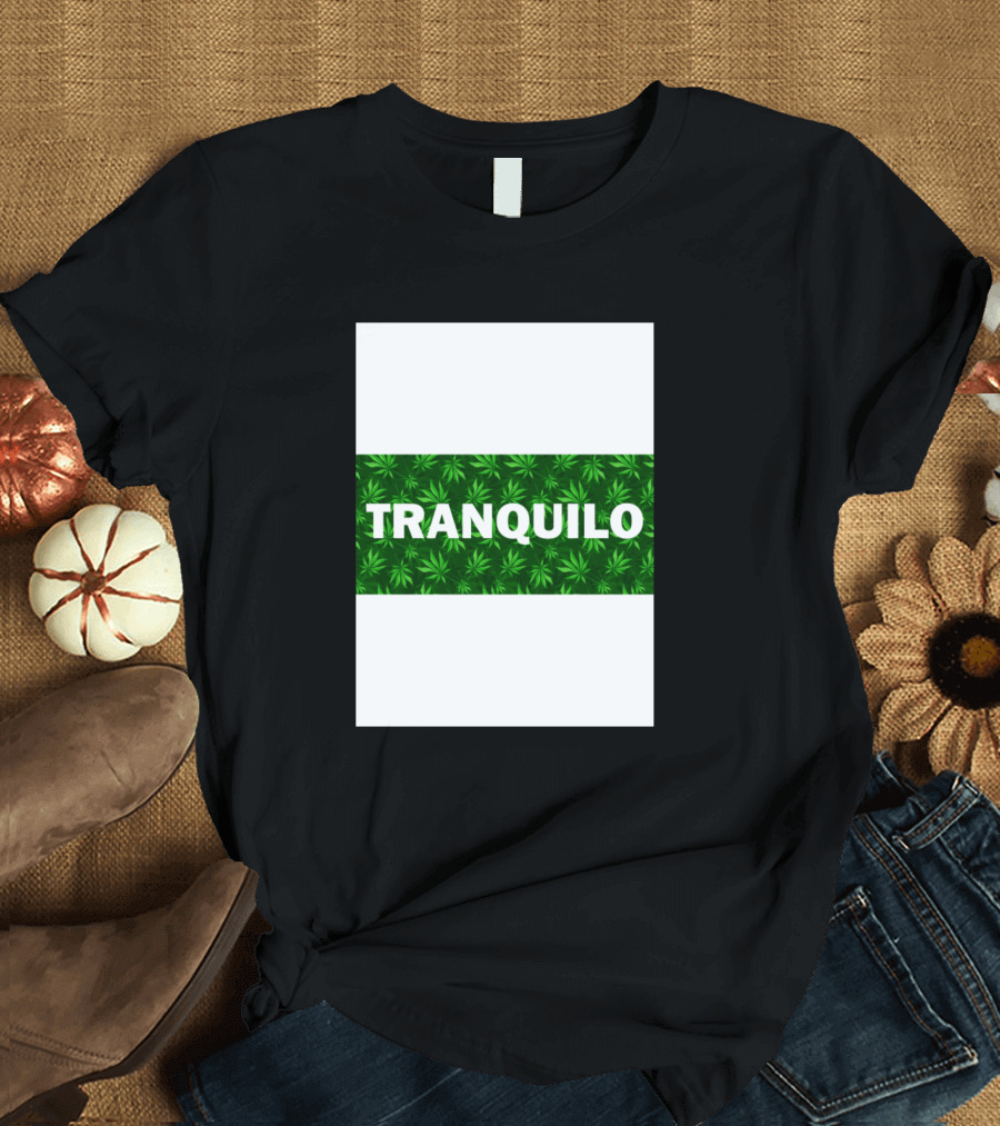 TRANQUILO Cannabis Leaf T-Shirt