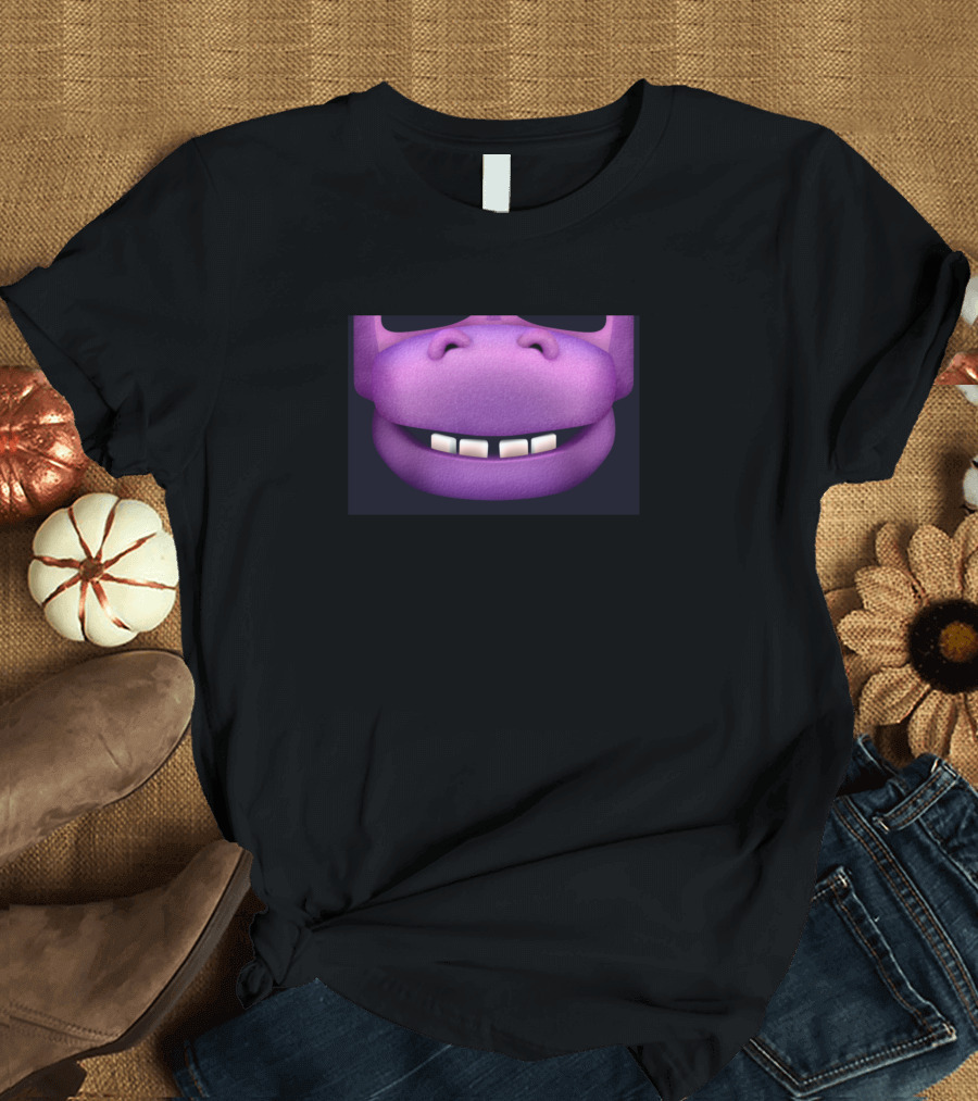 Fnaf Chibi Vanny Purple Face Smile T-Shirt