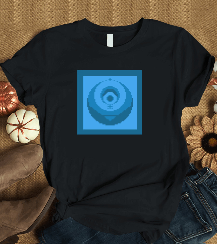 Manticore Sigil Pixel Art Circular T-Shirt