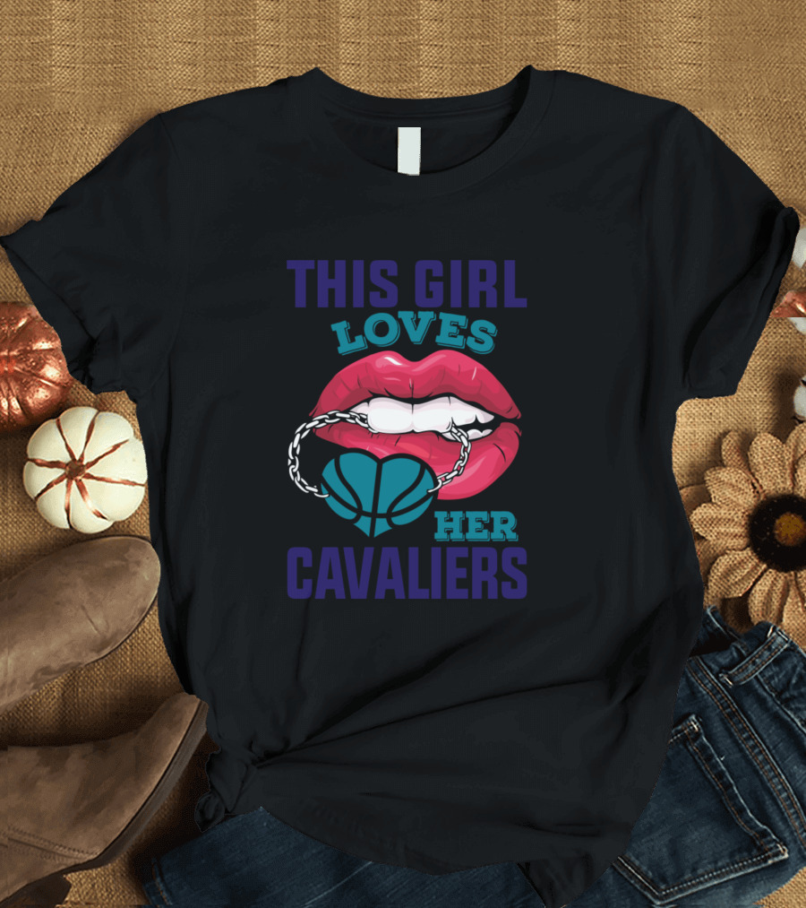 This Girl Loves Her Cavaliers Basketball T-Shirt