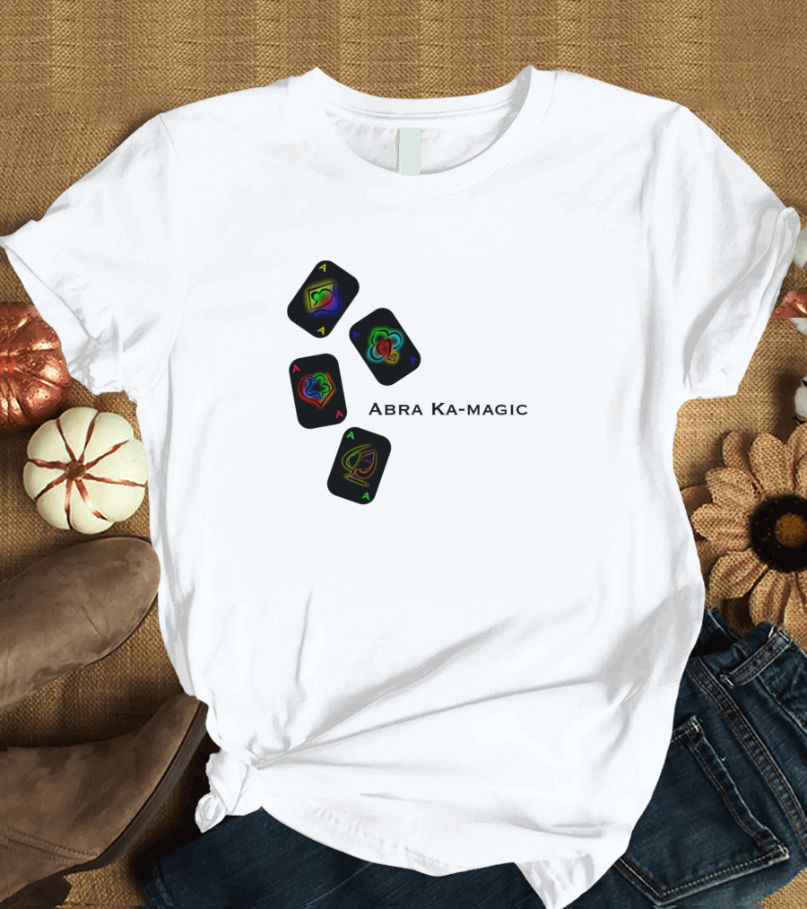 Abra Ka-magic Neon 4 Aces T-Shirt