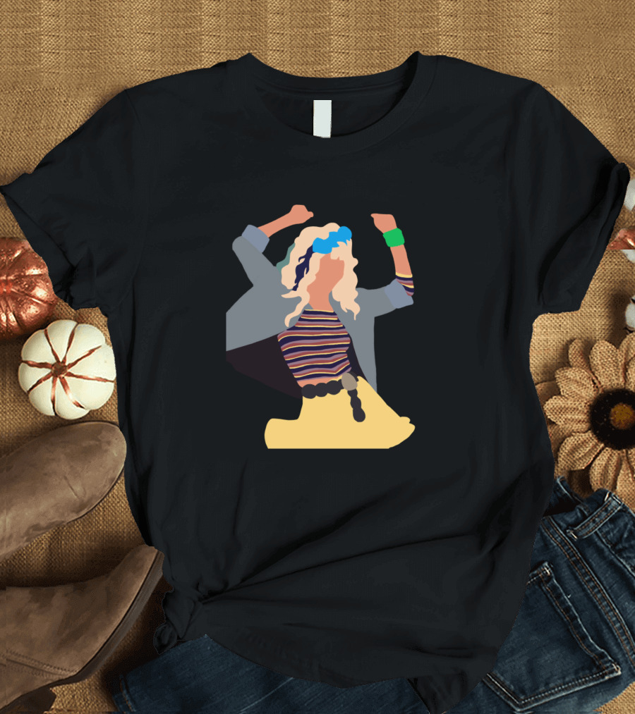 Robin Sparkles Retro 80s Style Fashion Look T-Shirt