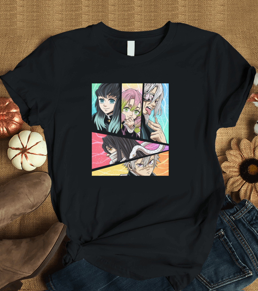 Demon Slayer Hashira Characters Compilation T-Shirt