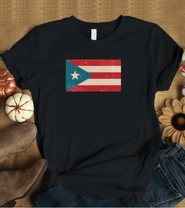 T-Shirt: Mitch Trump Puerto Rico Flag T-Shirt Mitch Trump Puerto Rico Flag T-Shirt