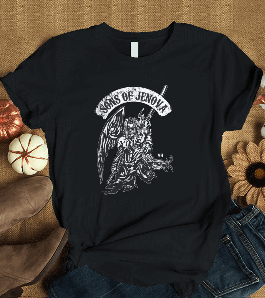 Sons Of Jenova VII Winged Sword Warrior T-Shirt