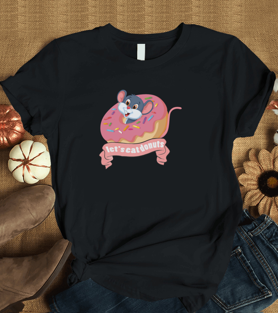 Let's Eat Donuts Rat T-Shirt