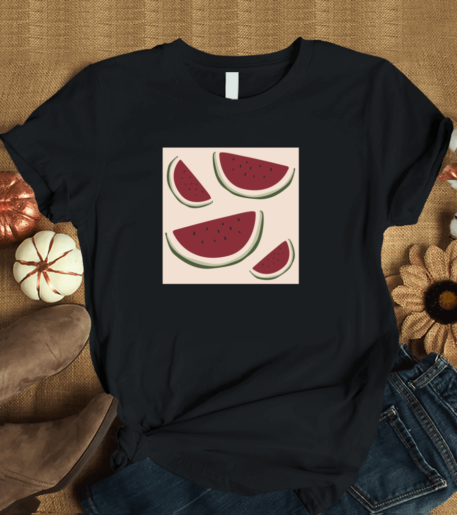 Summer Fruit Refreshing Watermelon Slices T-Shirt