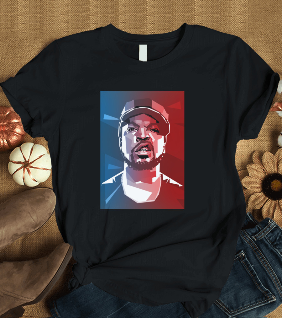 Ice Cube Pop Art Portrait T-Shirt