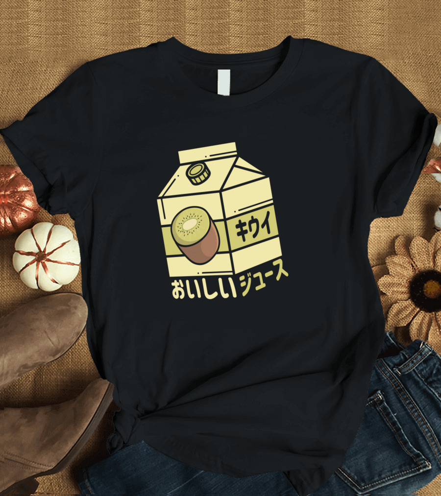 Kiwi Japanese Aesthetic T-Shirt