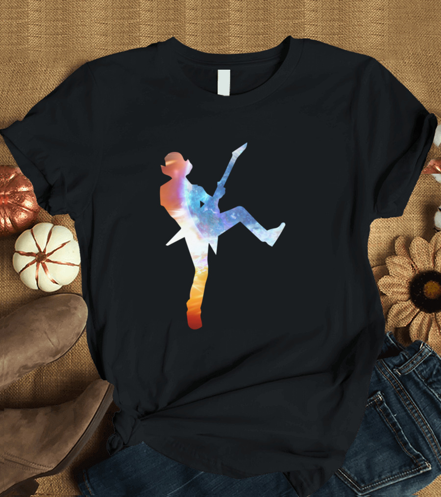 Space Rockist Cosmic Guitar Hero T-Shirt