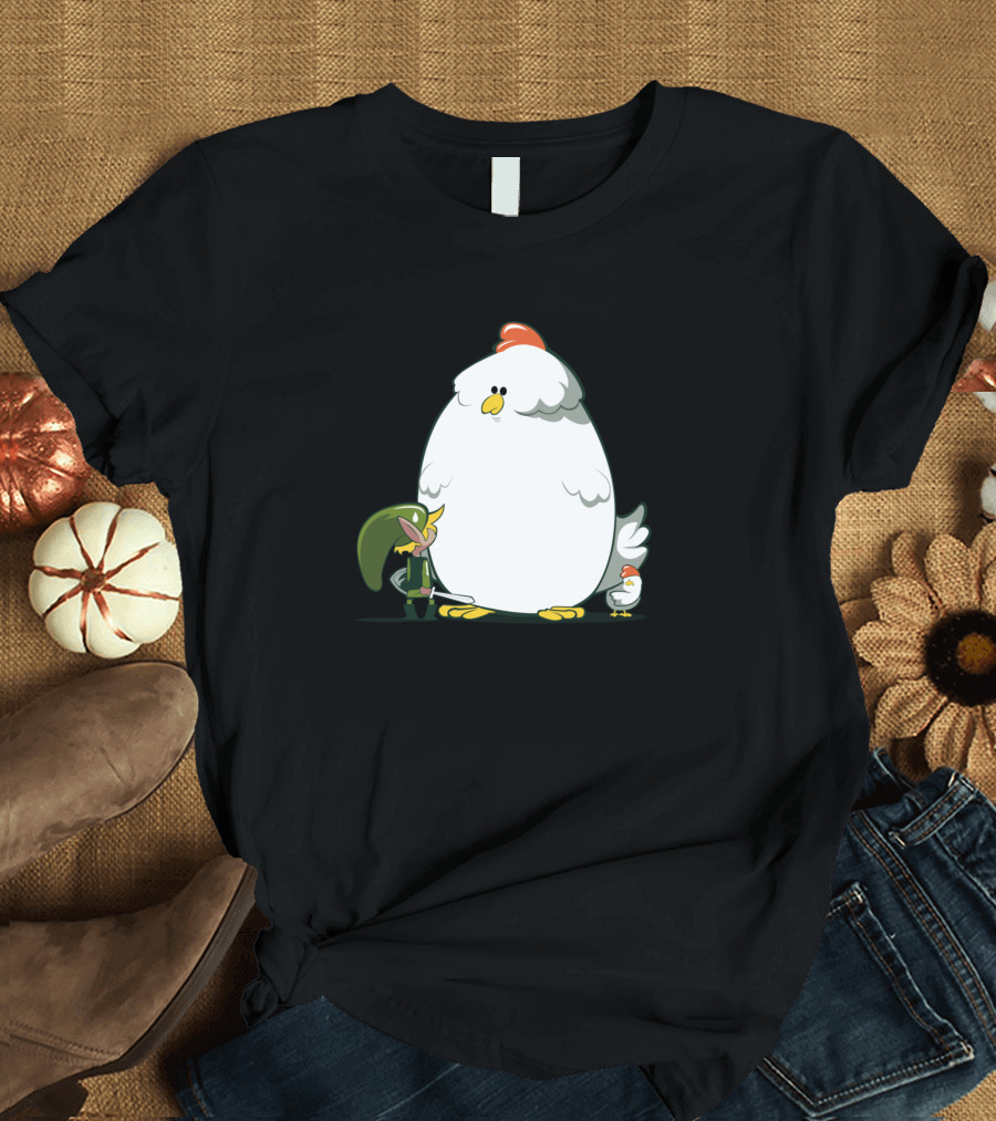 Big Brother Legend of Zelda Chicken T-Shirt