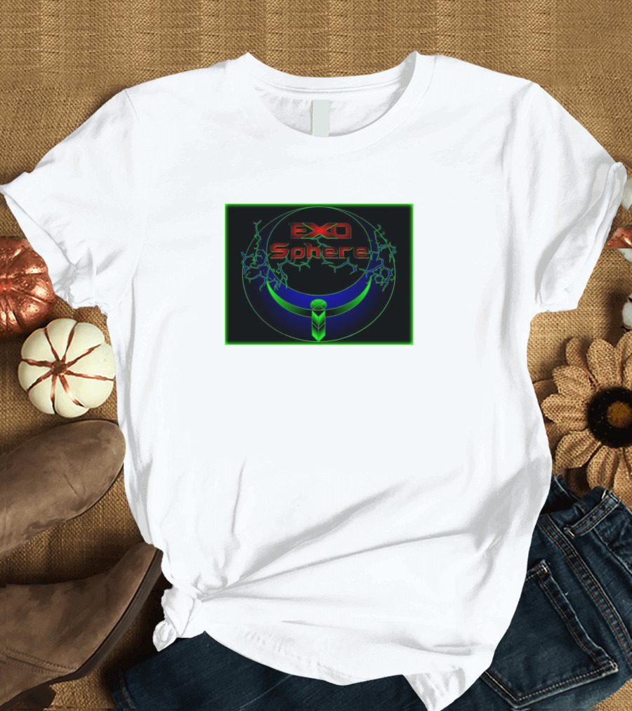 Exo Sphere Studios 2012 Blast From The Past Retro Futuristic T-Shirt