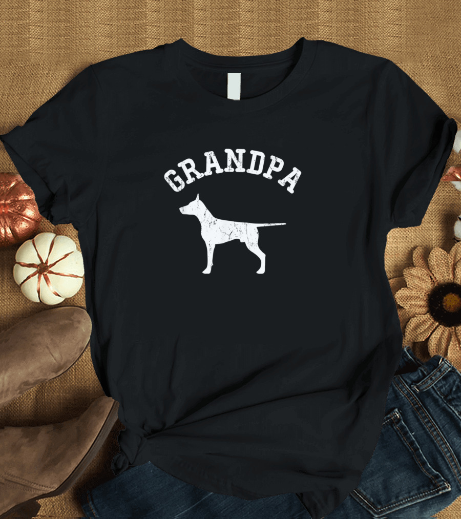Grandpa Doberman T-Shirt