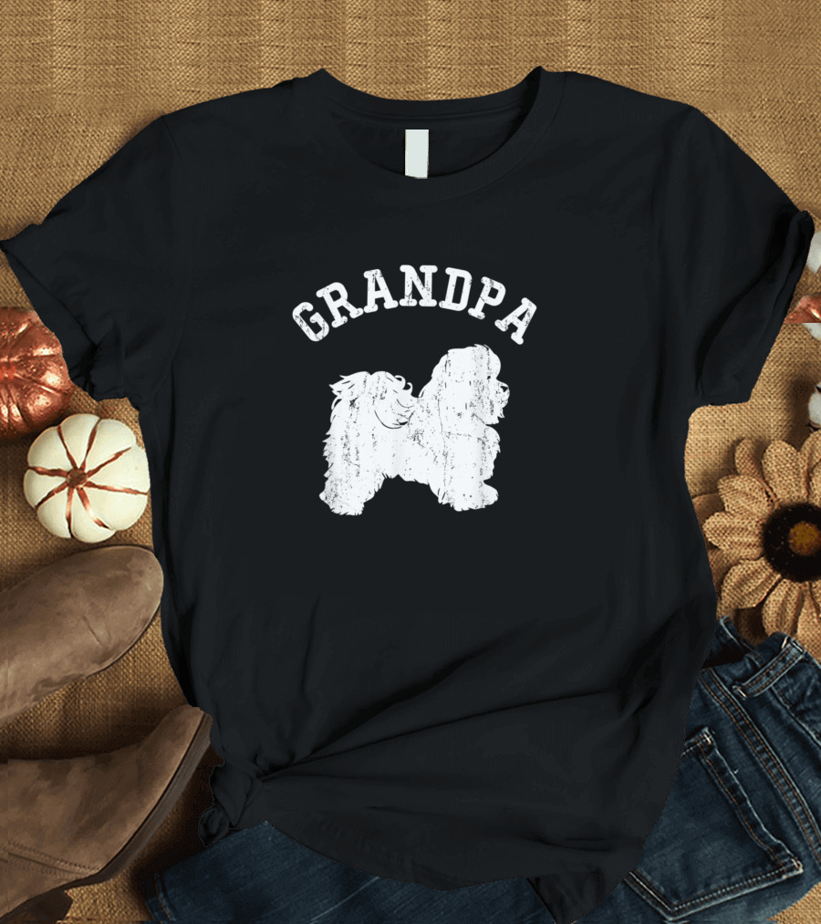 Grandpa Shih Tzu T-Shirt