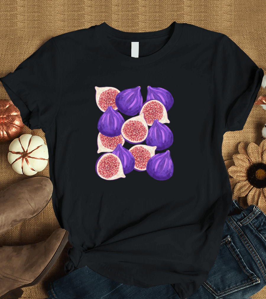 Purple Figs Fruit T-Shirt