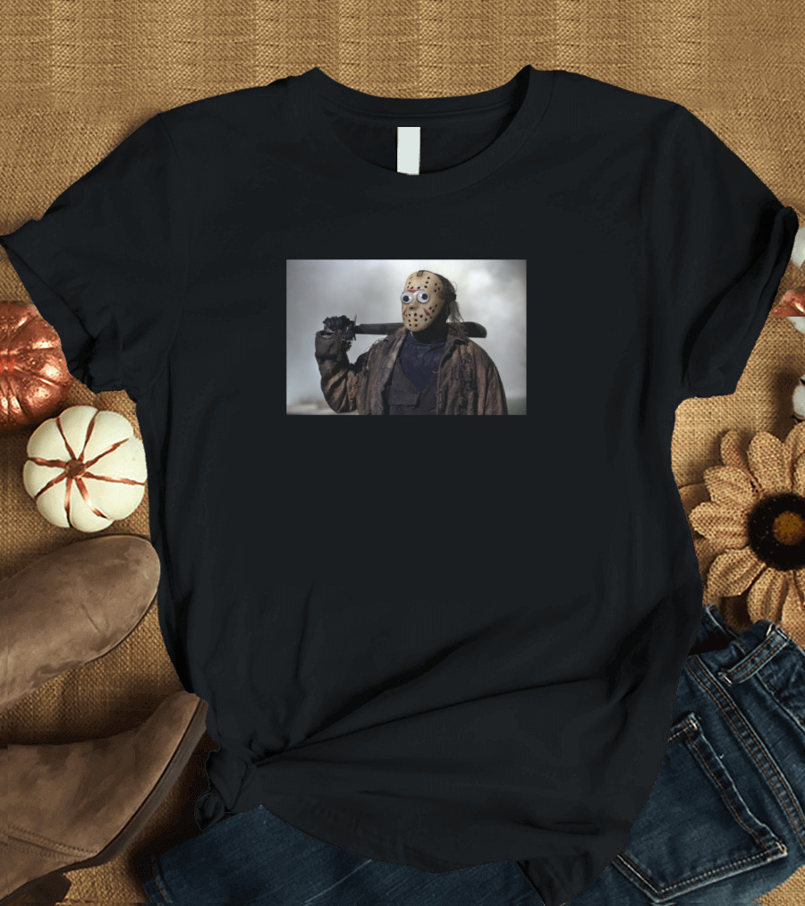 Vorhahaha Jason Voorhees Hockey Mask Horror Comedy T-Shirt