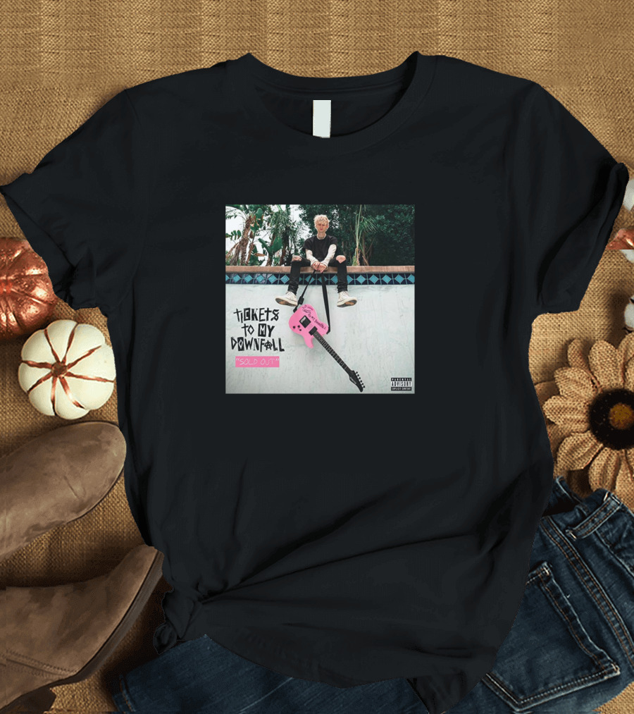Tickets to My Downfall Sold Out Kelly Machine T-Shirt