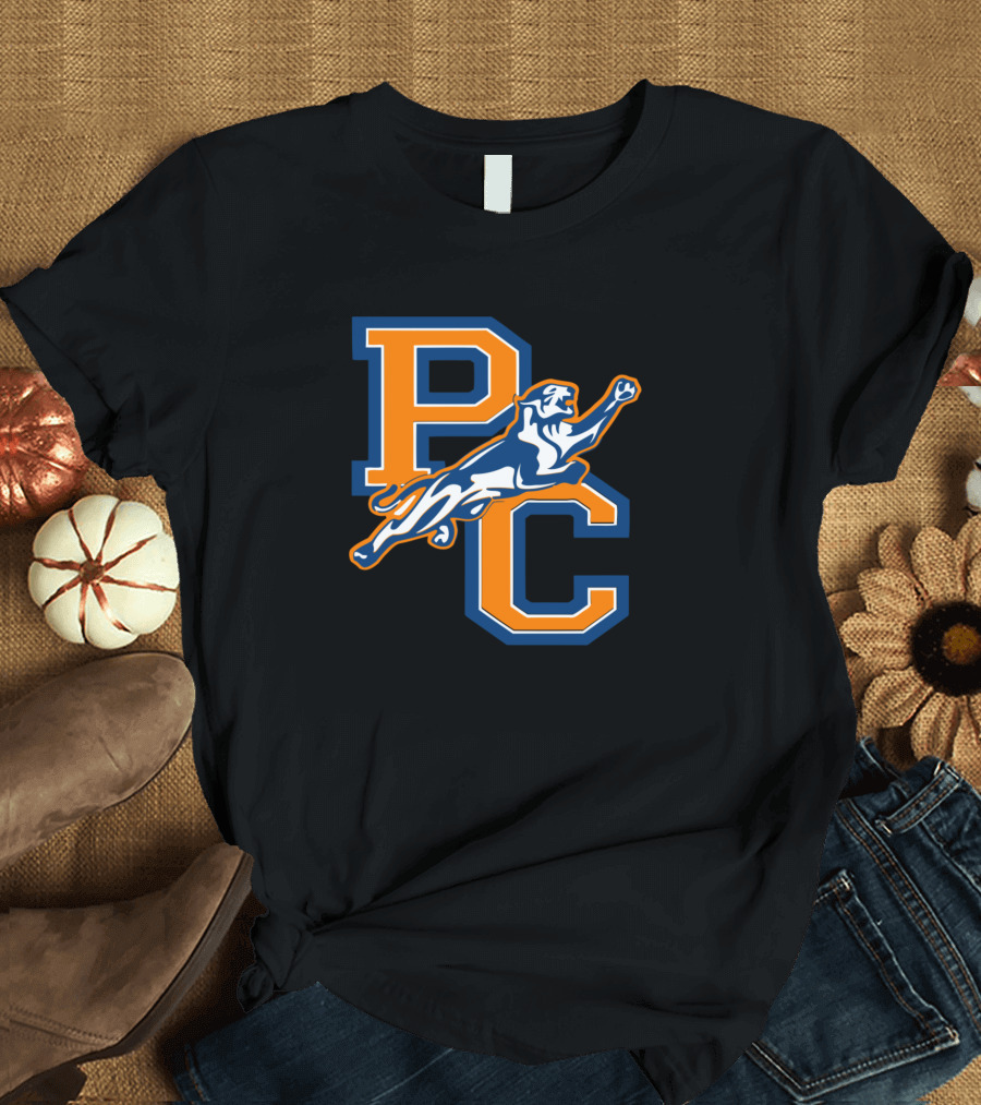 Purchase College Panthers PC Leaping Panther T-Shirt